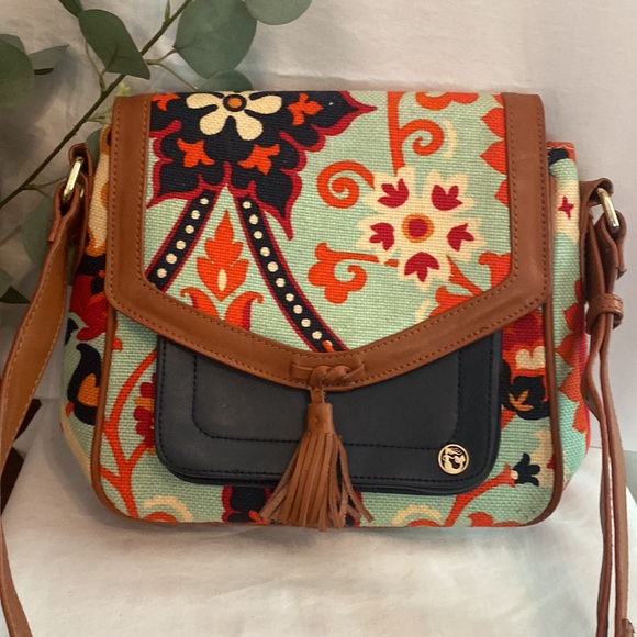 Spartina 449 | Daufuskie Island | Waving Girl | Bayley |shoulder | linen | purse - Picture 16 of 16